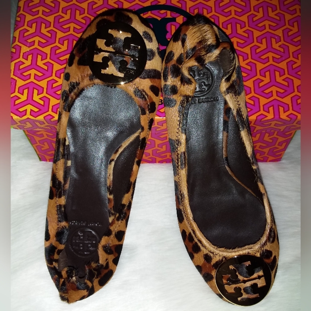 🎉HOST PICK🎉 Tory Burch Reva Leopard Ballet Flat - Picture 6 of 8